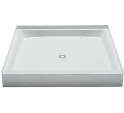 Hot Sale 🥰 PROFLO® Morenci 42 in. Square Shower Base in White 😍