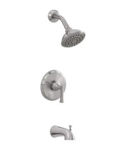 New 😍 PROFLO® Willett Single Handle Single Function Bathtub & Shower Faucet in Brushed Nickel (Trim Only) 🔔