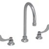 Wholesale 🧨 PROFLO® 1.5 gpm 8 in. Centerset Two Handle UM Gooseneck Bathroom Sink Faucet in Polished Chrome ✔️