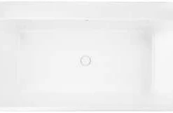 Wholesale ✨ PROFLO® Borealis 59 x 33 in. Freestanding Bathtub with Center Drain in White ⌛ -Cheap Proflo Shop Query 292
