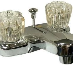 Best deal 🥰 PROFLO® Two Handle Centerset Bathroom Sink Faucet in Polished Chrome 😍