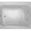 Best Sale 💯 PROFLO® Plus A Series 60 x 42 in. Whirlpool Alcove Bathtub Right Drain in White 😉