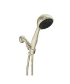Hot Sale ⌛ PROFLO® 5-Function Hand Shower in Brushed Nickel with 60 in. Hose and Shower Arm Mount ⌛
