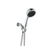 New 🧨 PROFLO® 5-Function Hand Shower in Polished Chrome with 60 in. Hose and Shower Arm Mount 😀