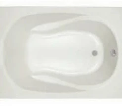 New 💯 PROFLO® Lansford 60 x 32 in. Soaker Drop-In Bathtub with End Drain in White 🔥