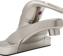 Best deal 🔥 PROFLO® Gustin Single Handle Centerset Bathroom Sink Faucet in Brushed Nickel 🎉
