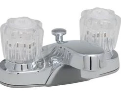 Best Sale 👏 PROFLO® Two Handle Centerset Bathroom Sink Faucet in Polished Chrome 🎉