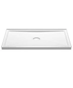 Deals ✔️ PROFLO® Hammond 60 x 36 in. Rectangle Shower Base in White ✨