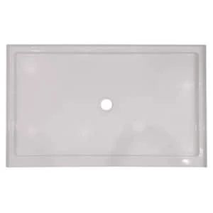 Deals ✔️ PROFLO® Hammond 60 x 36 in. Rectangle Shower Base in White ✨ 2 Deals ✔️ PROFLO® Hammond 60 x 36 in. Rectangle Shower Base in White ✨ - Image 2