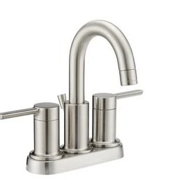 New 👏 PROFLO® Lithgow Two Handle Centerset/Minispread Bathroom Sink Faucet in Brushed Nickel 😉