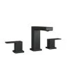 Best Pirce ❤️ PROFLO® Kelper Two Handle Widespread Bathroom Sink Faucet in Matte Black 🌟
