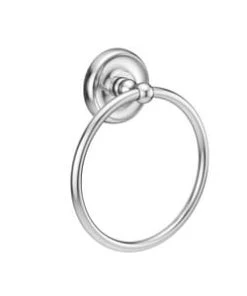 Outlet 💯 PROFLO® 6700 Series Round Closed Towel Ring in Polished Chrome ✨