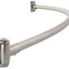 Best Sale 🎉 PROFLO® 5 ft. Wall Mount Curved Shower Rod in Brushed Nickel ⭐