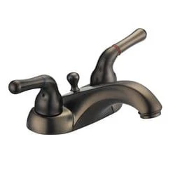 Wholesale 😉 PROFLO® Double Lever Handle Centerset and Minispread Bathroom Sink Faucet in Oil Rubbed Bronze ✔️