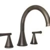 Promo 🔔 PROFLO® Willett Two Handle Roman Tub Faucet in Oil Rubbed Bronze Trim Only 🔔