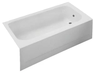 Hot Sale 🥰 PROFLO® Folsom 54 x 30 in. Soaker Alcove Bathtub with Right Drain in White ✨ 1 Hot Sale 🥰 PROFLO® Folsom 54 x 30 in. Soaker Alcove Bathtub with Right Drain in White ✨