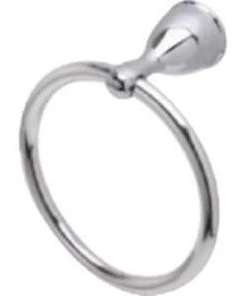 Buy 💯 PROFLO® Colliston Round Closed Towel Ring in Polished Chrome 😀
