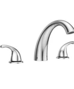 Budget ⌛ PROFLO® Alvord Two Handle Roman Tub Faucet in Polished Chrome Trim Only 👍