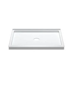 Promo 🔥 PROFLO® Hammond 48 x 36 in. Rectangle Shower Base in White 🥰