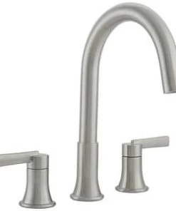Best deal 😉 PROFLO® Orrs Two Handle Roman Tub Faucet in Brushed Nickel Trim Only 🎉