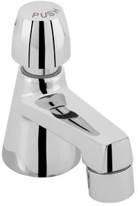Cheap ⌛ PROFLO® 1.2 gpm Single Hole Single Handle Deck Mount Metering Bathroom Sink Faucet in Polished Chrome 💯
