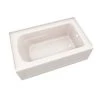 Best reviews of ⭐ PROFLO® Hillsboro 60 x 36 in. Soaker Alcove Bathtub with Right Drain in Biscuit 🤩