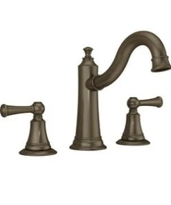 Cheap 🌟 PROFLO® Bartlett Two Handle Roman Tub Faucet in Oil Rubbed Bronze Trim Only 🔔