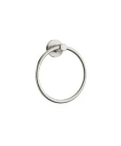 Best deal ⌛ PROFLO® Pixley Round Closed Towel Ring in Brushed Nickel 👍