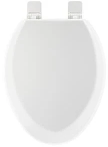 New 🔥 PROFLO® Greenwood Elongated Closed Front Toilet Seat in White ✨