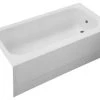 Top 10 🧨 PROFLO® S-Series 60 x 30 in. Soaker Alcove Bathtub Right Drain in White 😀