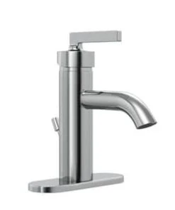 Discount 🧨 PROFLO® Pixley Single Handle Monoblock Bathroom Sink Faucet in Polished Chrome Lever Handle ❤️