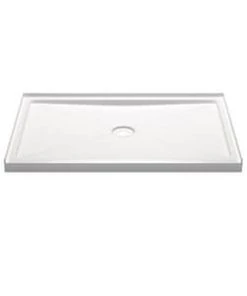 Discount ❤️ PROFLO® Hammond 59-7/8 x 41-7/8 in. Rectangle Shower Base in White ❤️