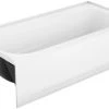 Cheap 🔥 PROFLO® Folsom 60 x 30 in. Alcove Bathtub with Left-Hand Drain in Bone 👏
