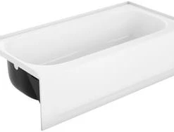 Cheap 🔥 PROFLO® Folsom 60 x 30 in. Alcove Bathtub with Left-Hand Drain in Bone 👏