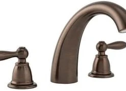 Deals 😀 PROFLO® Bothwell Two Handle Roman Tub Faucet in Oil Rubbed Bronze (Trim Only) ⌛