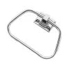 Best reviews of ❤️ PROFLO® Square Closed Towel Ring in Polished Chrome 😀