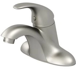 Budget 🛒 PROFLO® Gerald Single Handle Centerset Bathroom Sink Faucet in Brushed Nickel 🤩