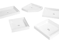 Best deal 🔥 PROFLO® Morenci 42 x 34 in. Rectangle Shower Base in White ⭐