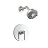 Discount 😍 PROFLO® Single Handle Multi Shower Faucet in Polished Chrome Trim Only 😉