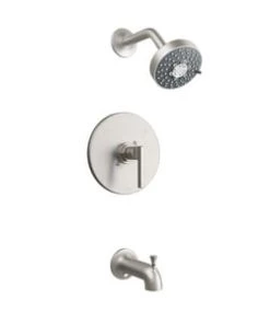 Best Sale 🎉 PROFLO® Pixley Single Handle Bathtub & Shower Faucet in Brushed Nickel Trim Only 😍