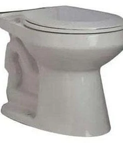 Cheapest 🤩 PROFLO® Calhoun 15-1/2 in. Vitreous China Round Front Toilet Bowl in White ❤️