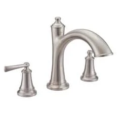 Best Pirce 😀 PROFLO® Hopkins Two Handle Roman Tub Faucet in Brushed Nickel (Trim Only) 🌟