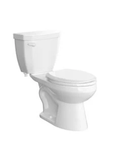 Hot Sale ❤️ PROFLO® Calhoun 1.28 gpf Elongated Two Piece Toilet in White ⭐