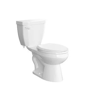 Hot Sale ❤️ PROFLO® Calhoun 1.28 gpf Elongated Two Piece Toilet in White ⭐ 1 Hot Sale ❤️ PROFLO® Calhoun 1.28 gpf Elongated Two Piece Toilet in White ⭐